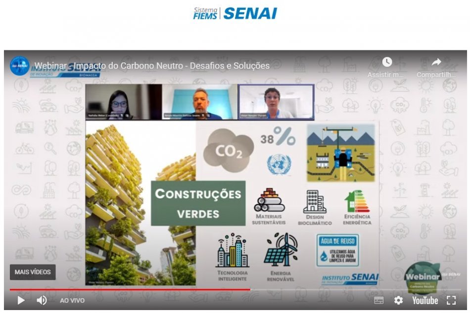 ISI Biomassa debate desafios e soluções relacionados ao carbono neutro